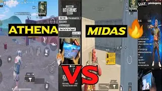 ATENA VS MIDAS IN SAME LOBBY BOOTCAM FIGHT || MIDAS KILLED ATHENA