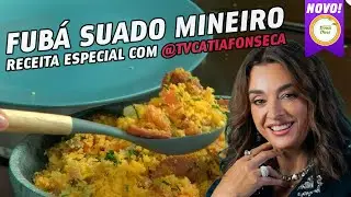 🌽🔥 FUBÁ SUADO MINEIRO DELICIOSO 😋 | RECEITA ESPECIAL COM @TV Catia Fonseca