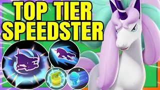 This RAPIDASH BUILD is a TOP TIER SPEEDSTER right now | Pokemon Unite