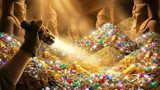 Pharaoh&rsquo;s Tomb Contains 1,000 Gold Relics#treasurehunter #EgyptianTreasures #treasurehunter