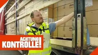 Nur 8 Tonnen Ladung? Polizei schaut bei LKW-Kontrolle genauer hin! | Achtung Kontrolle | Kabel Eins