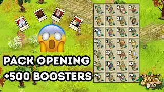 OPENING DE FOOOU +500 BOOSTERS | DOFUS RÉTRO