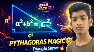 Pythagoras Theorem for Class 8&ndash;10 | Magic Trick Style | Pythagoras Theorem ka Magic with right angle