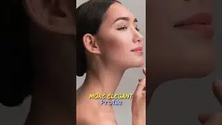 A defined jawline and a youthful neck are subtle signs of confidence |