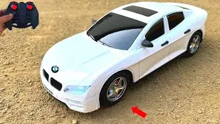 BMW Remote Control High Speed Car Unboxing & Outdoor Testing | RC Car Fight & Race