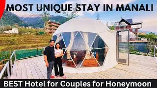 MOST UNIQUE STAY in MANALI | Best Hotel in MANALI for Honeymoon | Budget Couple Hotels in MANALI