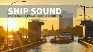 🇩🇪 SCHLEUSE DORSTEN  port lock Wesel Datteln Kanal,  cargo vessel MARGARETHE, EUFEMIA, DEI AMOR