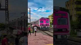 Brand New Medha EMU kolkata Lalgola Emu skip Khardaha stn 😍