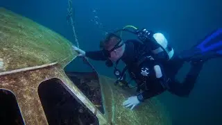 UNDERWATER AIRCRAFT WRECKAGE AND GIANT FISH - All in a Day at Capernwray