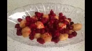 Dessert in 5 min. Windbeutel-Schichtdessert. Leckeres und schnelles Rezept