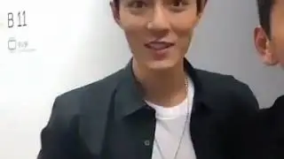 The Wolf, Xiao zhan. Ketemu ama sesama cast the wolf.