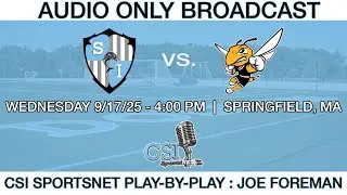 Audio Only Broadcast: Men's Soccer vs American International College - 9/17/25
