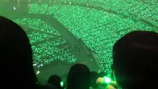 20150315 SHINee lightstick changing colors  @ SHINee Tokyo Dome