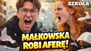 MAŁKOWSKA LIŻE SIĘ W SZKOLE!*szkoła*