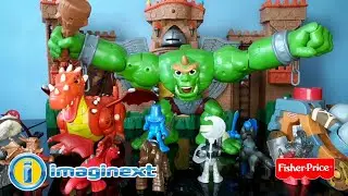 Eagle Talon Castle Imaginext CASTELO REINO DE ÁGUIA OGRO E DRAGÃO NOVELINHA de Brinquedos
