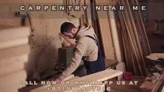 carpentry near me +971588997516 | carpentry service near me | uaerepairs.com #carpenter #uae