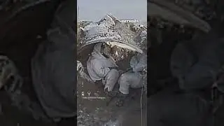 These Russian Soldiers Didn't Expect Ukrainian FPV Drone #warinukraine