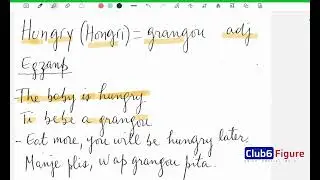 APRANN PALE ANGLAIS AK YON NOUVO MO CHAK JOU POU DEBITAN