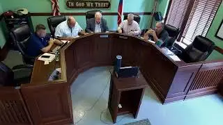 Trinity County Texas Commissioners Court Special Session August 19, 2025