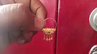 Sone ka nathiya.#jewellery #gold 