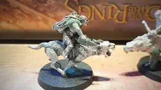 On The Hobby Desk- Lord of The Rings, Titanicus, Test of Honour and a gaming table.