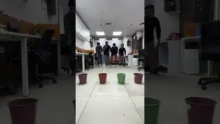THROW THE BALL IN THE BUCKET GAMES | #funny #gameshorts #gamesforkids #viral #trendingshorts
