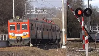 Przejazd kolejowy przy p.o Kojszówka