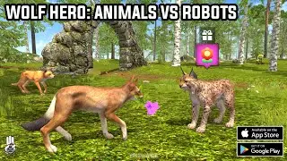 Wolf Hero: Animals vs Robots (Early Access) Android Gameplay