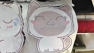 [LaserMen] LM-1825 100W CO2 Fabric Laser Cutting Machine Cutting Fabric Soft paper with images