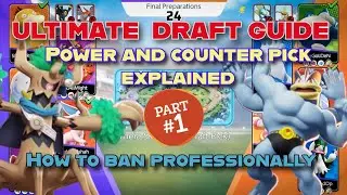 Ultimate draft guide video for pokemon unite