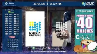 Emisi&oacute;n en directo de Loteria Uruguaya