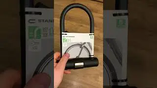 Велосипедный замок с ключом Standers 201х172 мм