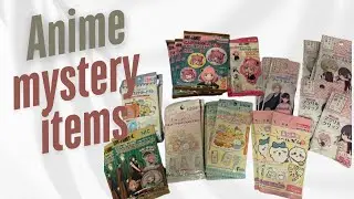 Anime mystery items! Spy x Family, My Happy Marriage, and more!