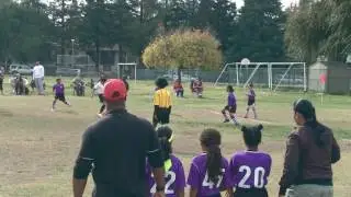 U9 Girls Dream Soccer Team Highlights Season 3 Game 6