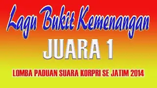 JURI: Wow Interpretasi yang SEMPURNA (LAGU BUKIT KEMENANGAN) #lagubukitkemenangan #paduansuarakorpri