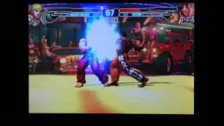Street Fighter IV Volt - Ken vs Dee-Jay (CPU) on Grueling