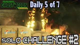 Ghost Recon Wildlands Solo 2 Challenge Energy Drinks Daily 5 of 7 🞔 No Commentary