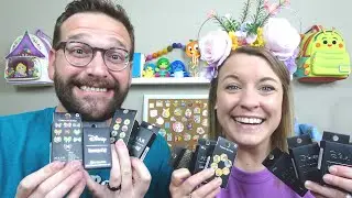 Disney Loungefly Mystery Pin Unboxing Part 1! April 2021
