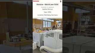 Used Saddle Stitcher Machine for | Horizon - StitchLiner 5500 SALE @Machinedalal