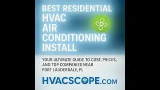 Best Residential HVAC Air Conditioning Installation Near Fort Lauderdale, FL | HVACScope.com
