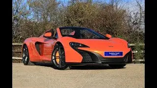 2015 (65) McLaren 650 S 3.8T V8 Spider SSG Euro 6 2dr