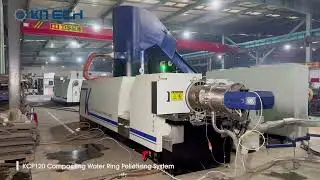 KCP120 Compacting Water Ring Pelletizing System From Kitech Machinery