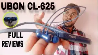 UBON CL-625⚡Prithvi Series Wireless Neckband unboxing reviews 30 hours battery backup 🔥
