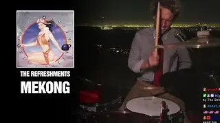 The Refreshments - Mekong | Drum Cover On The Mountains