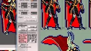 Using Font Setter to create animated sprites.