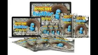 Effective Twitter / X Marketing eBook, Training Audios & Videos + Bonuses
