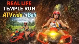 Real life Temple run ATV ride in bali | The most iconic ATV track in bali - Kuber | Ubud ATV ride 