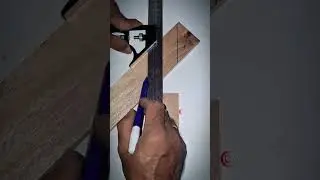 How to Make a Mitered Bridle Joint | Strong Woodworking Joinery #shorts