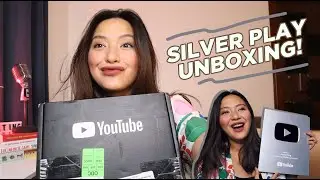 Unboxing my Silver Play Button! | Joyce Pring TV