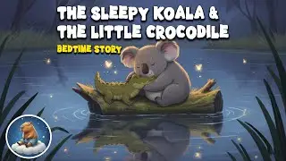 The Sleepy Koala & The Little Crocodile 🐨🐊 A Cozy Bedtime Story by Capy | Deep Sleep Aid 💤